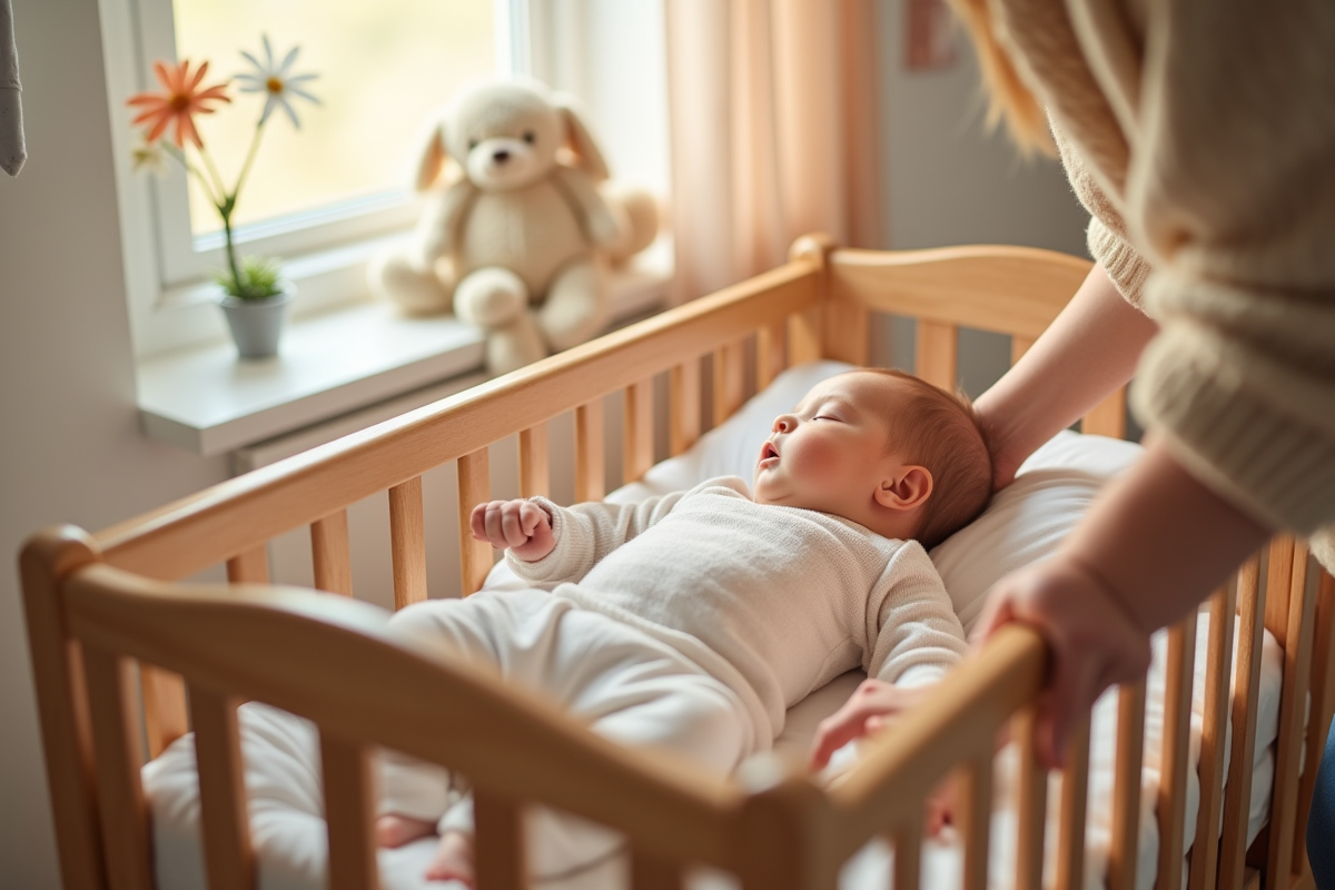 Techniques efficaces pour éviter le réveil de bébé en le couchant