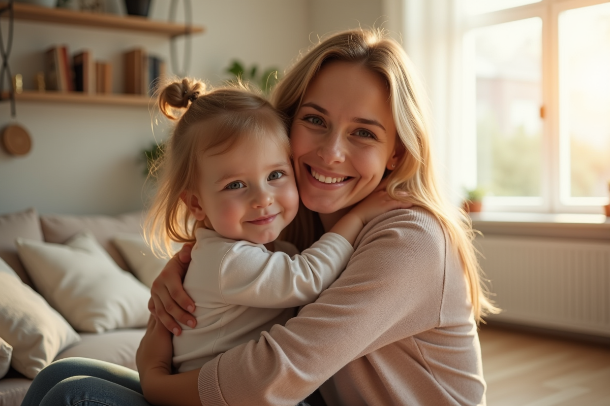Signes d’affection de l’enfant : reconnaître l’amour qu’il porte à ses parents