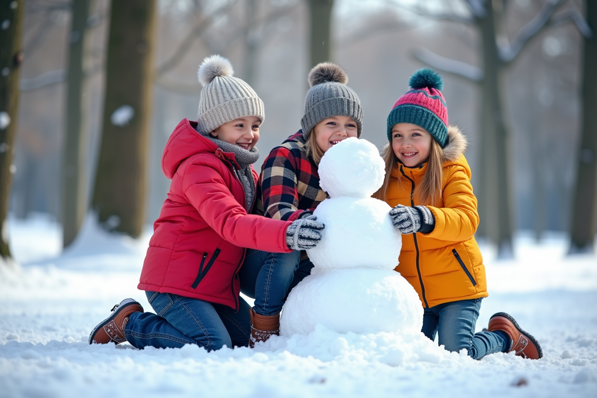 Activités hivernales pour enfants : idées pour les occuper efficacement