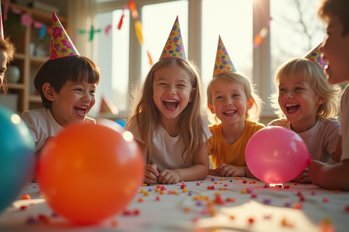 Divertissement pour enfants lors de fêtes : idées et astuces