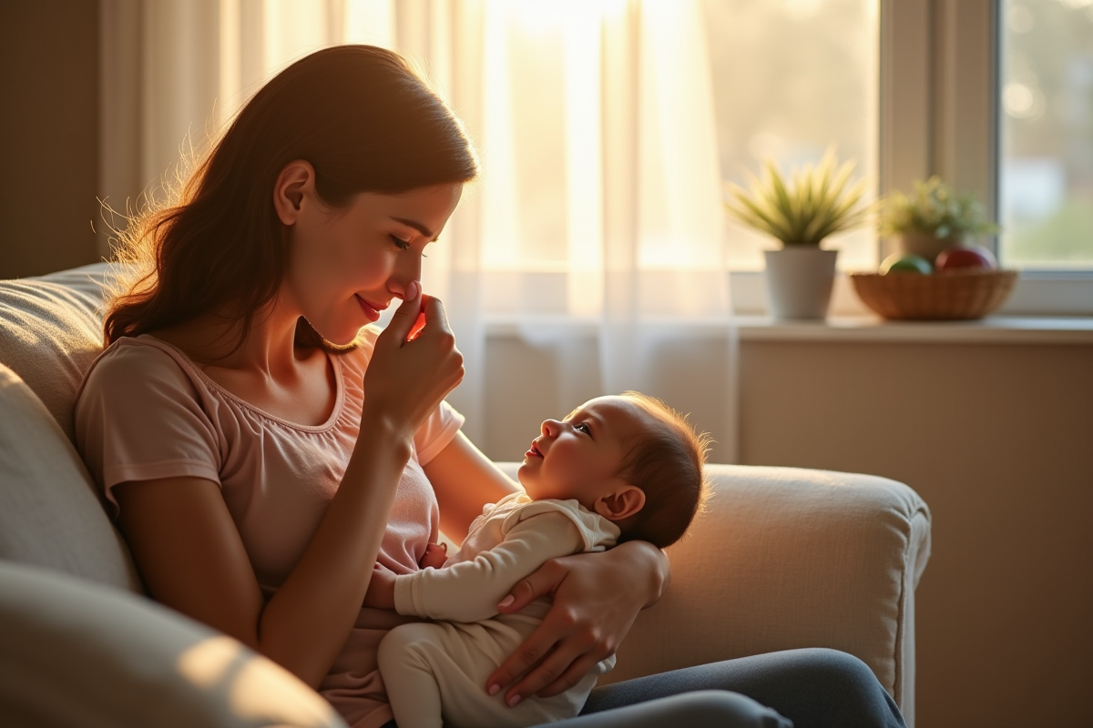 Fréquence des larmes chez les mamans : une réalité émotionnelle